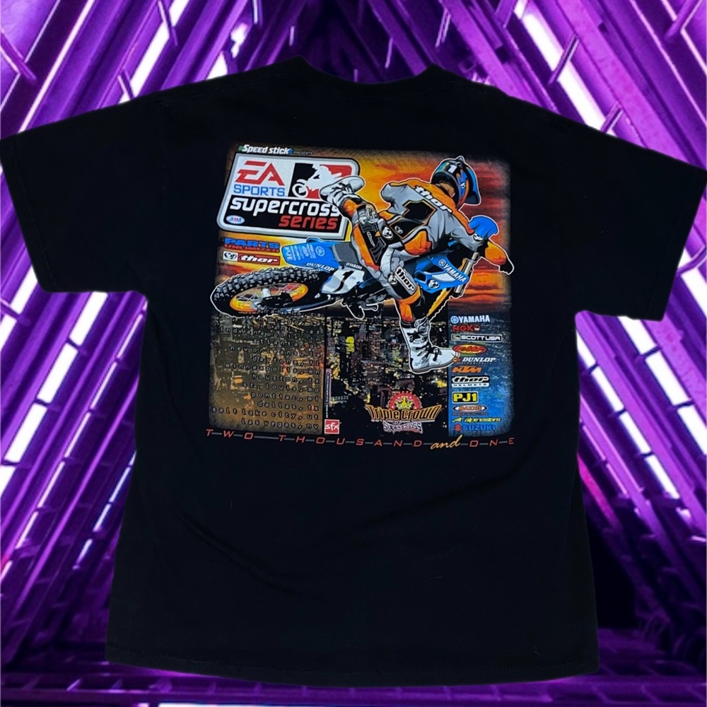 EA sports Supper Cross L Vintage Tee